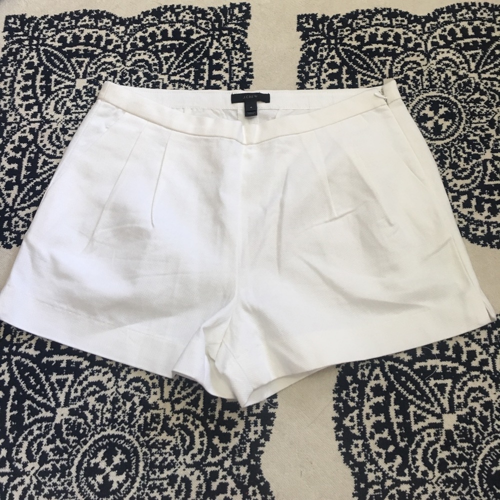 Jcrew white shorts